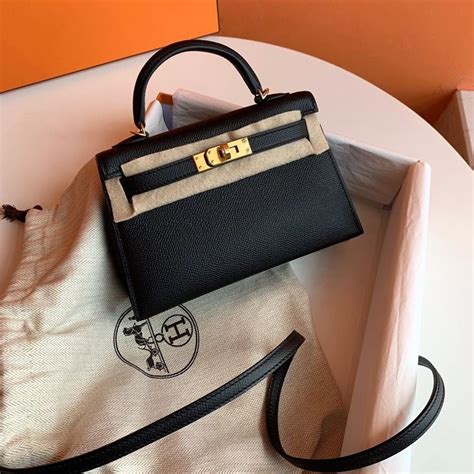 black hermes kelly mini|hermes mini kelly price 2021.